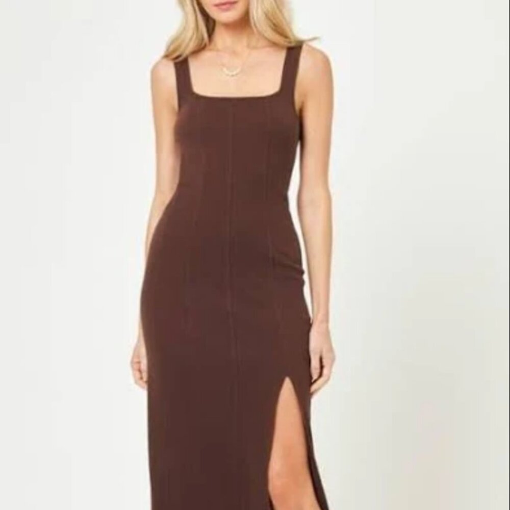 NWOT LSPACE Vivienne Midi Dress Small